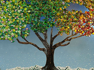 "Tree of Life" Inspirational Bead Mosaic