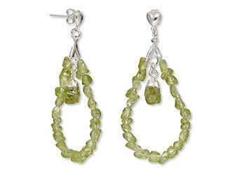 Peridot earrings