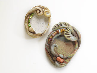Secrets to Polymer Clay Project 5: Secret Stone Brooch Video