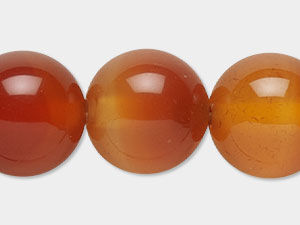 Red Agate Gemstone Beads