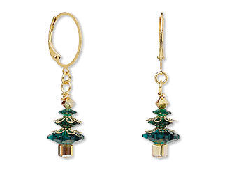 Christmas Tree Earrings
