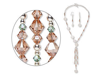 Single-Strand Necklace and Earring Set
