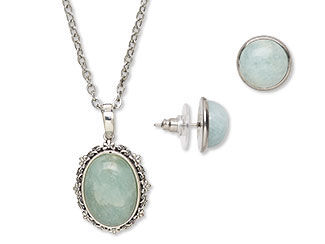 Aquamarine Jewelry Set