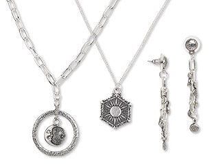 Two-Piece Necklace and Earring Set