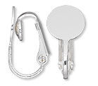 Clip on earring finding