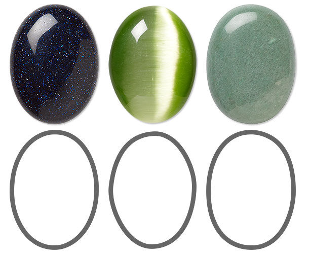 Cabochons and their shapes