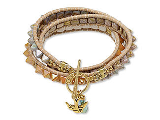 Lashed Wrap Bracelet