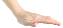 A flat hand