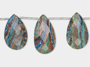 Rainbow Calsilica Beads
