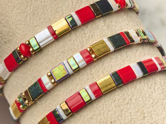 Three-Piece Stretch Bracelet Set