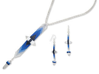 Single-Strand Necklace and Earring Set