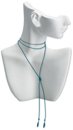 Bust with wrapped necklace