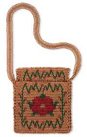 Chain Maille Rose Evening Bag