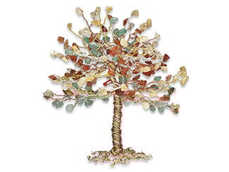 Gemstone Wire Tree