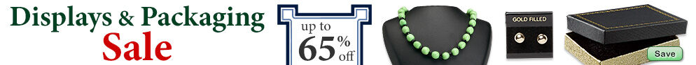 Save on our Displays and Packaging Sale with discounts up to 65% off.