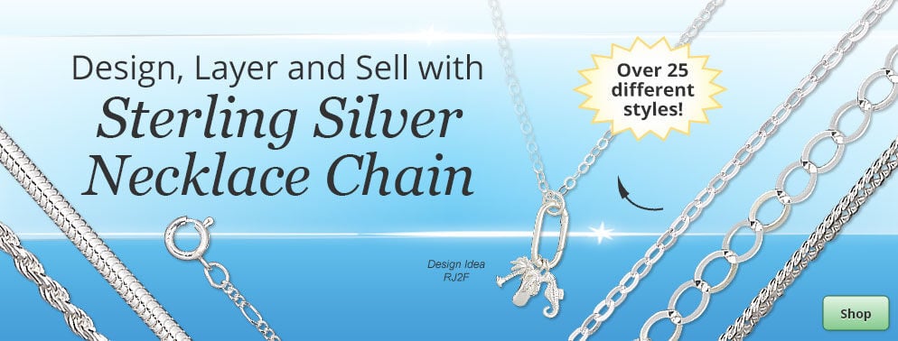Shop Sterling Silver Necklace Chains