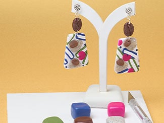 Coffee Bookshop Earrings