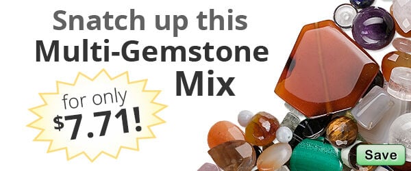 Just Reduced! Multi-Gemstone Mix for only $7.34!