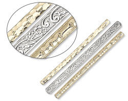 stamped metal strips