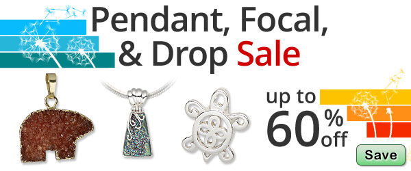 Save on our Pendant, Focal, and Drop Sale with discounts up to 60% off.