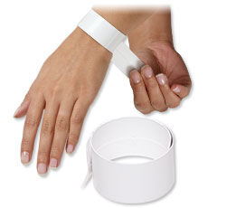 White Bracelet sizer