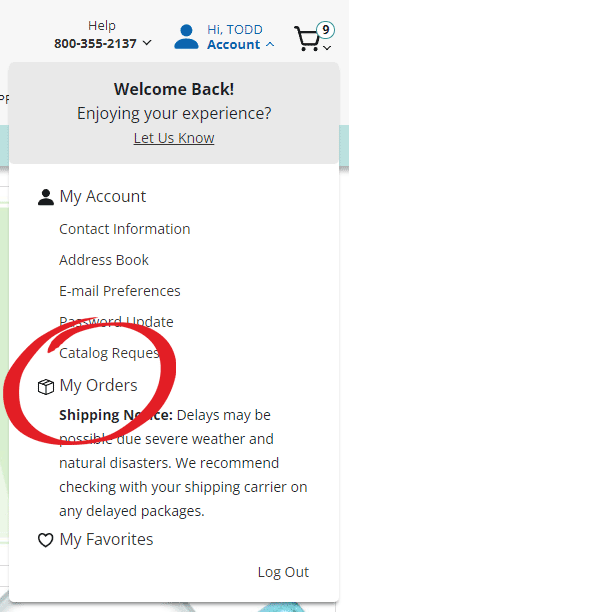 Step 2 Screenshot: Click on 