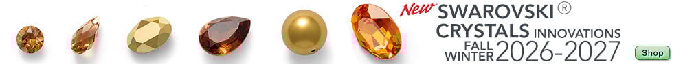 Shop New Swarovski Crystals Innovations, Fall/Winter 2026-2027.