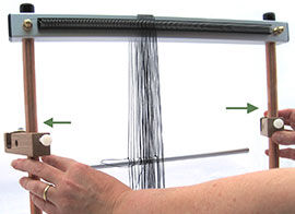Step 19 - Releasing the warping bar