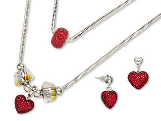 Two-Piece Necklace and Earring Set