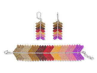 Bracelet and Earrings Set