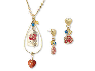 Single-Strand Necklace and Earring Set