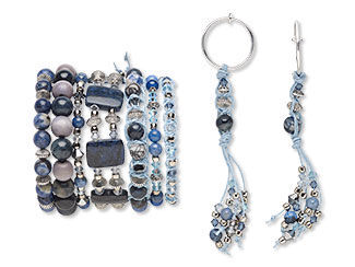 Seven-Piece Bracelet and Earring Set