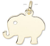 Elephant charm