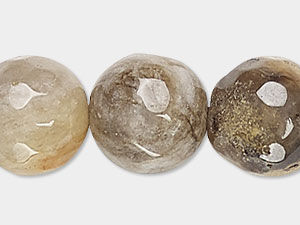 Silver Leaf Jasper Beads
