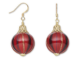 Christmas Bulb Earrings