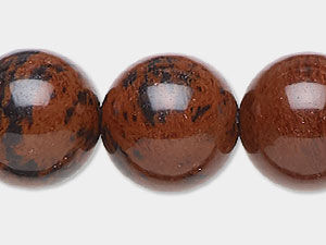 Mahogany Obsidian Beads
