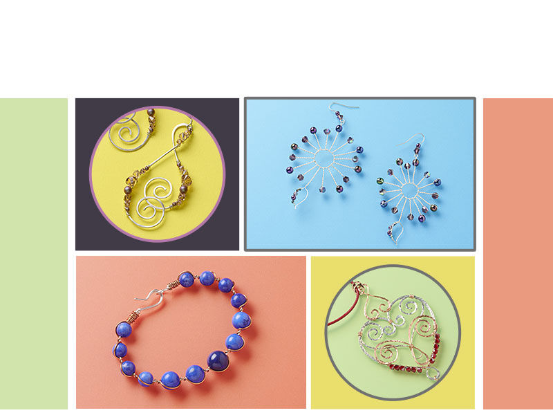 Image of wire wrapping designs