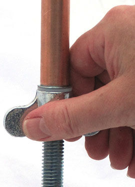 Step 18 - Releasing the loom tension