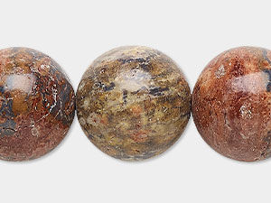 Leopardskin Jasper Beads