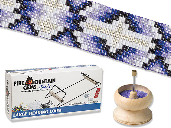 Beading loom and speedy stringer