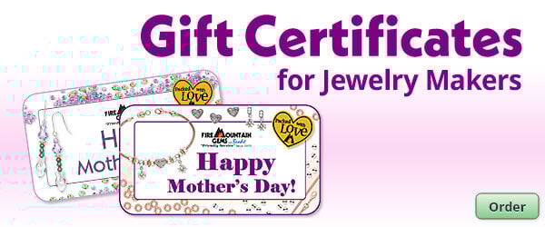 Happy Mother's Day! Gift Certificates. Order here.
