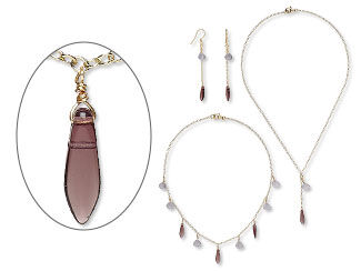 Two-Piece Necklace and Earring Set