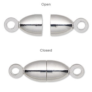 Open and closed Magnetic clasp