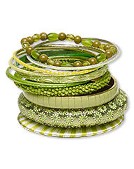 Bangle bracelets