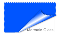 Mermaid Glass #0055ff