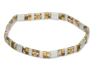TILA&reg; Seed Bead Stretch Bracelet
