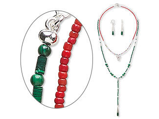 Two-Piece Necklace and Earring Set