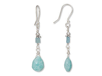 An image of amazonite earrings