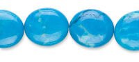 Howlite dyed blue