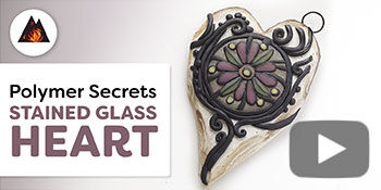Polymer Secrets: Stained Glass Heart